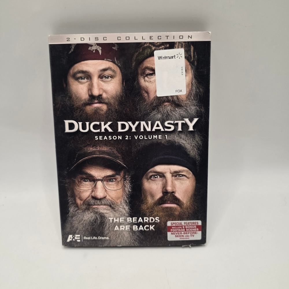 Lionsgate Duck Dynasty Season 2 Volume 1 DVD 2-Disc Set 13 Episodes Bonus Scenes